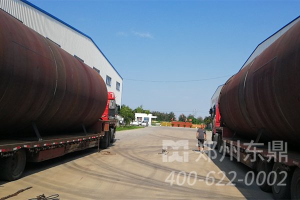 煤泥烘干機(jī)設(shè)備裝車(chē)發(fā)貨