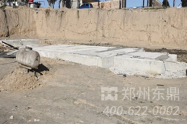山西朔州煤泥烘干機(jī)設(shè)備土建現(xiàn)場