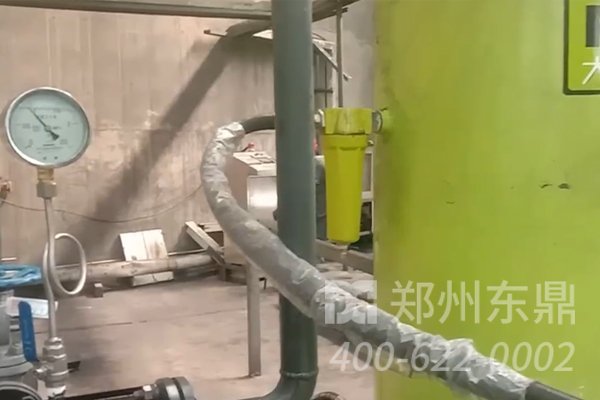 河北煤泥干燥機熱源改造項目現(xiàn)場