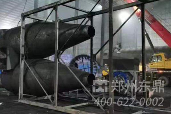 陜西彬州煤泥烘干機(jī)設(shè)備安裝現(xiàn)場實(shí)拍